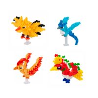 Pokemon Nanoblock Set Aves Legendarias