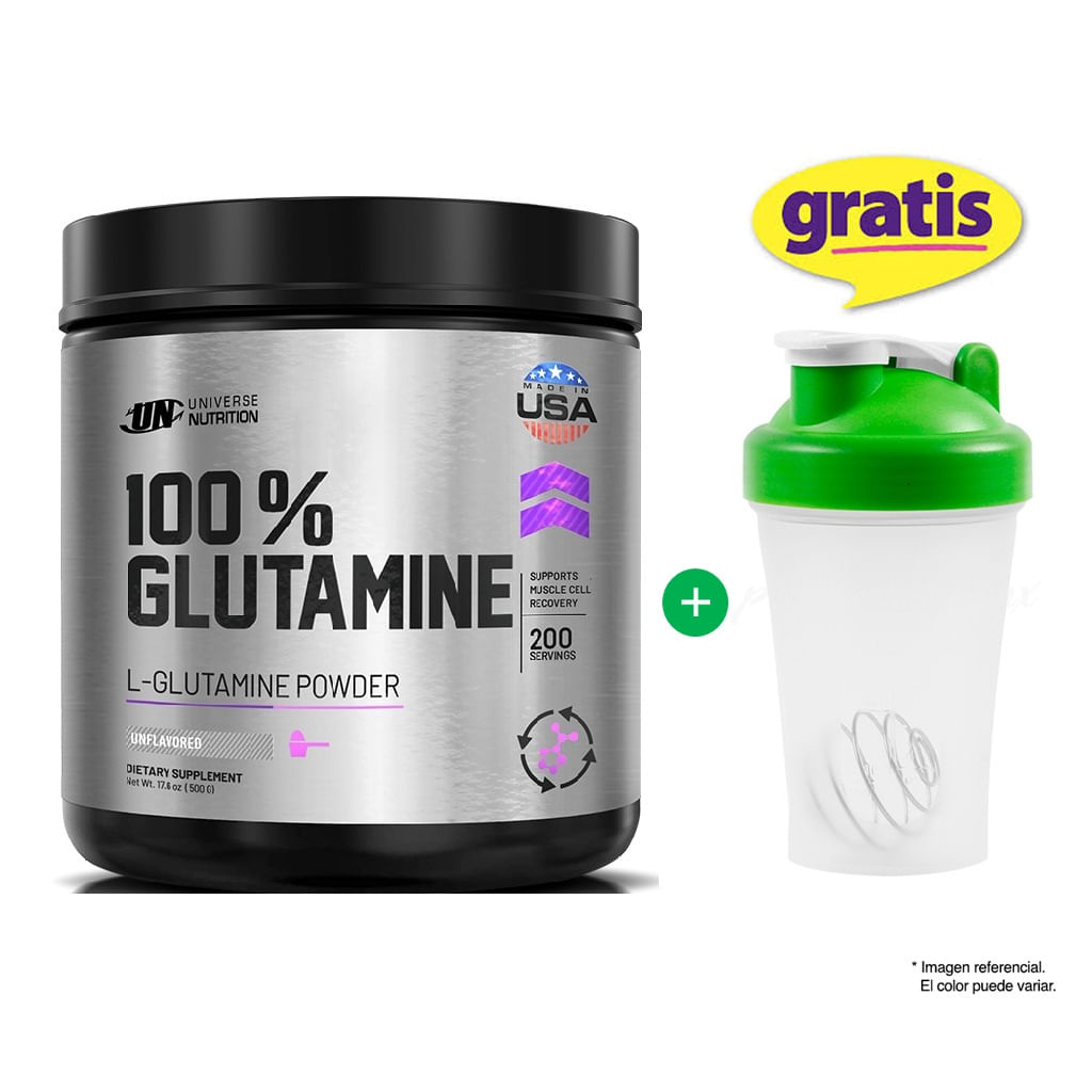Universe Nutrition L-GLUTAMINA 500G Americana