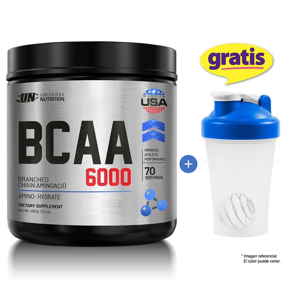 bcaa 6000 480 gr aminoácidos un Citrus Punch + tomatodo