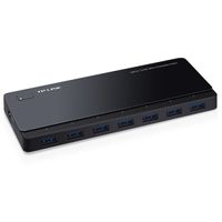 TP-Link - Hub USB 3.0 UH720 con 7 Puertos + 2 Puertos Fast Charger