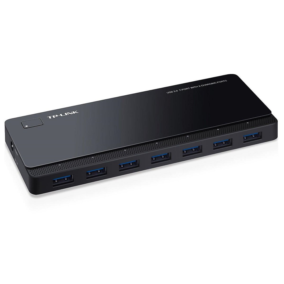 TP-Link - Hub USB 3.0 UH720 con 7 Puertos + 2 Puertos Fast Charger