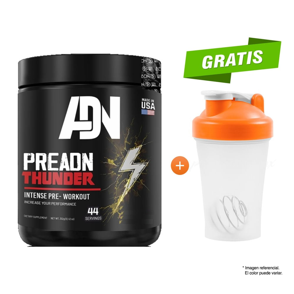 PRE ADN THUNDER 352 GRAMOS ADN NUTRITION UVA