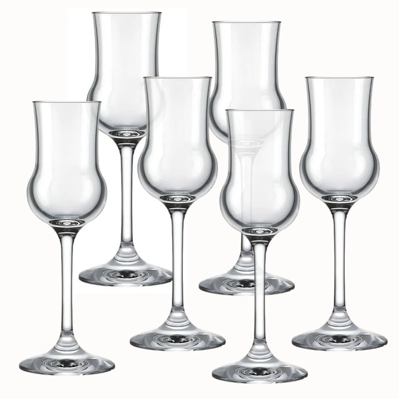 Copa Pisco 90ml Alambic Nadir, 6 Copas De Psico