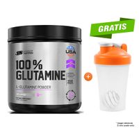 Glutamina L-Glutamine 100% UN Nutrition 500 Gramos
