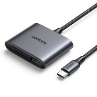 Lector de Tarjetas Ugreen 3 en 1 USB-C Type C a USB SD TF 80798