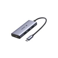 Hub Ugreen USB C 4 en 1 De 3 Puertos USB-A 3.0 y 1 HDMI 50629