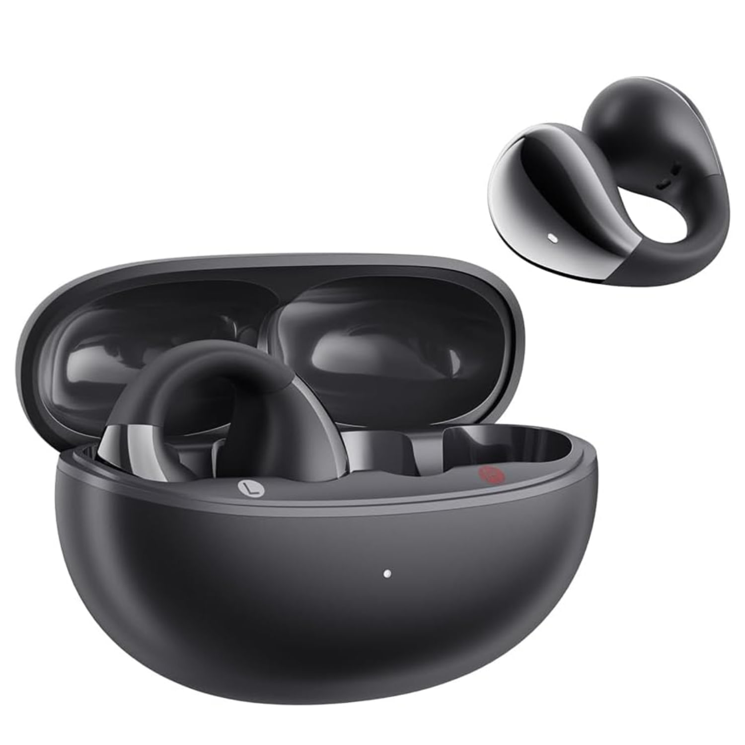 Audífono QCY Crossky C30 Negro 25h Bluetooth micrófono ENC