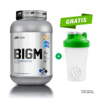 GANADOR DE MASA MUSCULAR BIGM 2KG CHOCOLATE + SHAKER