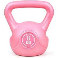 Pesa Rusa Kettlebell 8Kg Fitness Entrenamiento Fucsia