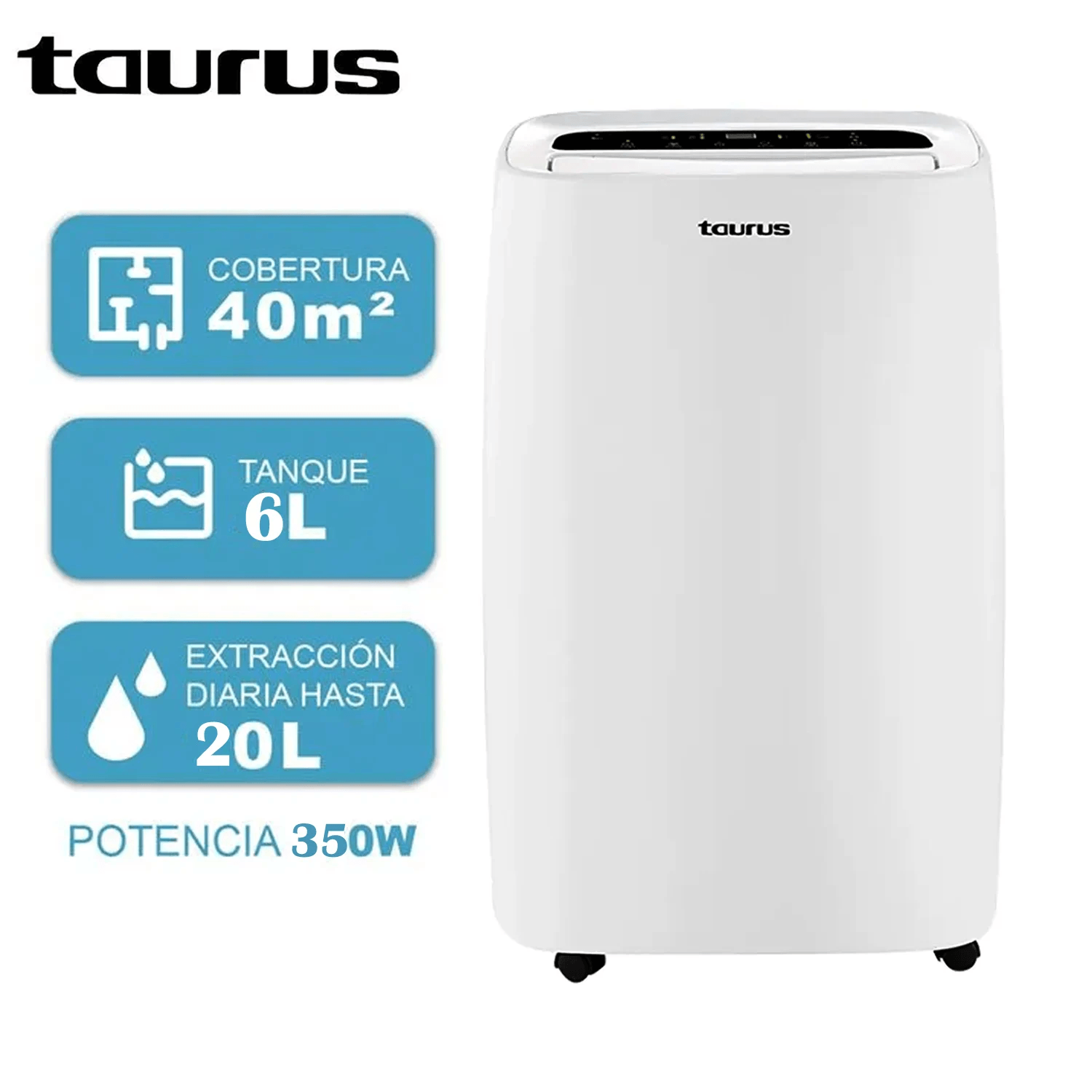 Deshumedecedor 350W Blanco DH202 OFERTA