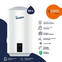 Terma de Acumulacion Ecosmart Wifi 80L Rotoplas - 500467