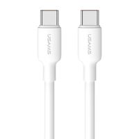 Cable celular carga rápida Type-C a Type-C PD100w 1m Bla U84