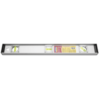Nivel de Aluminio Anodizado 450 mm (18"") Tramontina MASTER con Tres Ampollas