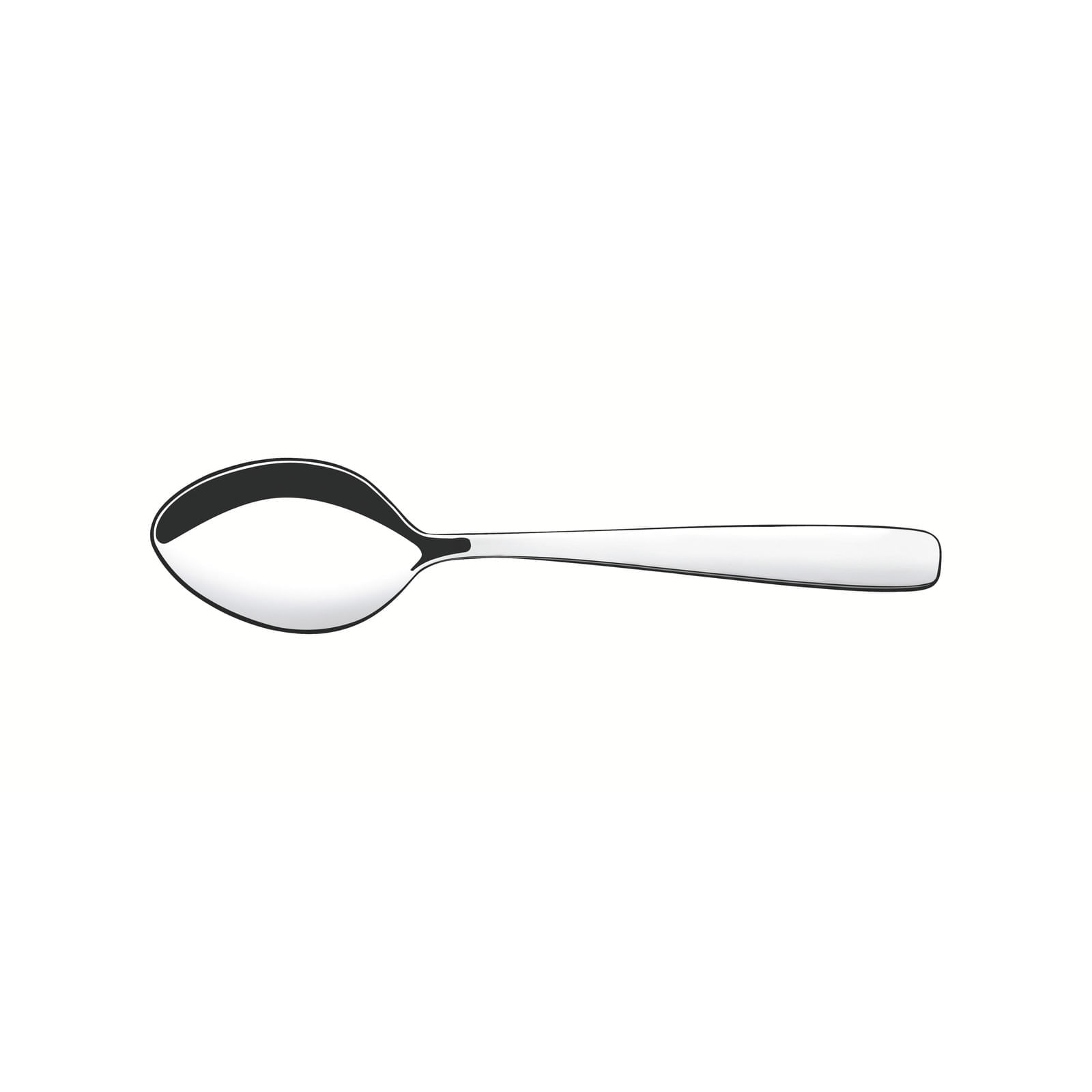 Juego de Cucharas de Mesa Tramontina Amazonas de Acero Inoxidable 3 Piezas con Blíster Skin