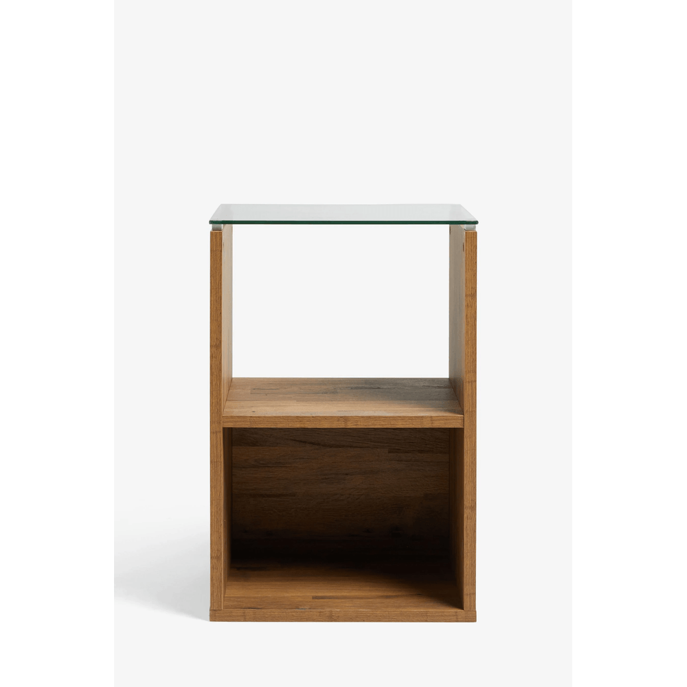 Mesa Lateral Multiusos Piastri color marrón TU MESITA