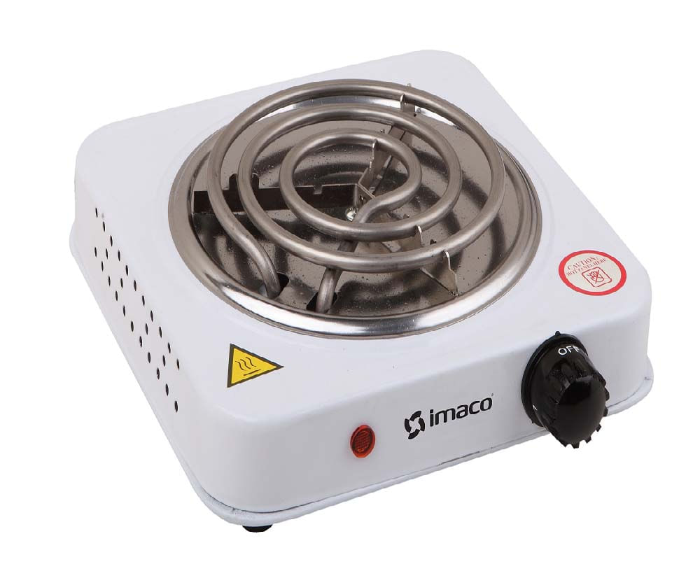 Cocina Eléctrica IMACO HP1000 1 Quemador Blanco