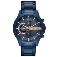 Reloj Armani Exchange Hampton AX2430 Para Hombre Cronómetro Azul