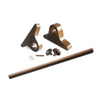 Pack cortinero de madera de 1.50m Jacaranda Orange