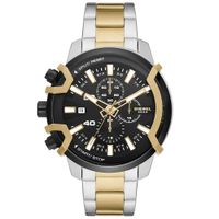Reloj Diesel Griffed DZ4577 Fecha Cronometro Acero Inoxidable Dorado Negro