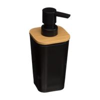 Dispensador de jabón de Poliestireno Natureo Negro