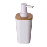 Dispensador de jabón de Poliestireno Natureo Blanco