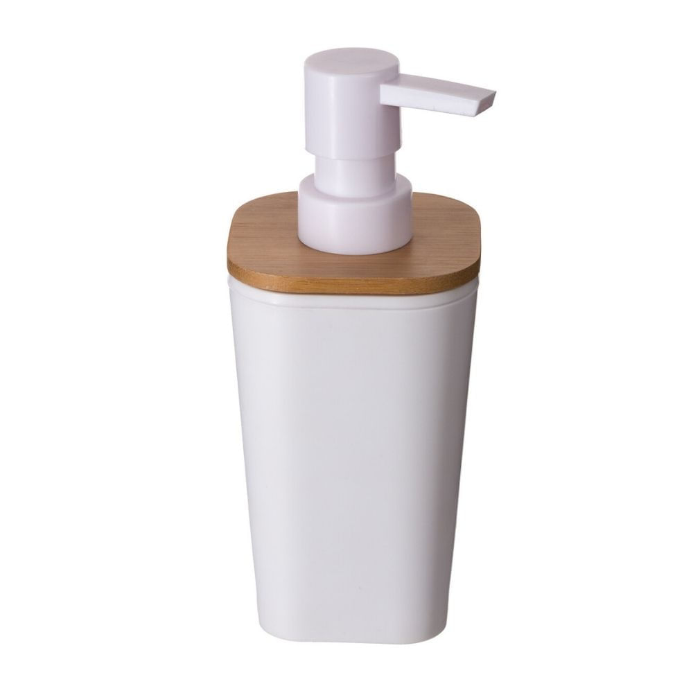 Dispensador de jabón de Poliestireno Natureo Blanco