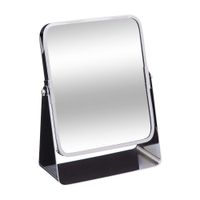 Espejo de mesa giratorio Plateado con aumento X3
