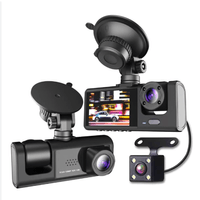Dashcam Hd 1080p De 170° Para Automóvil 2 Camaras