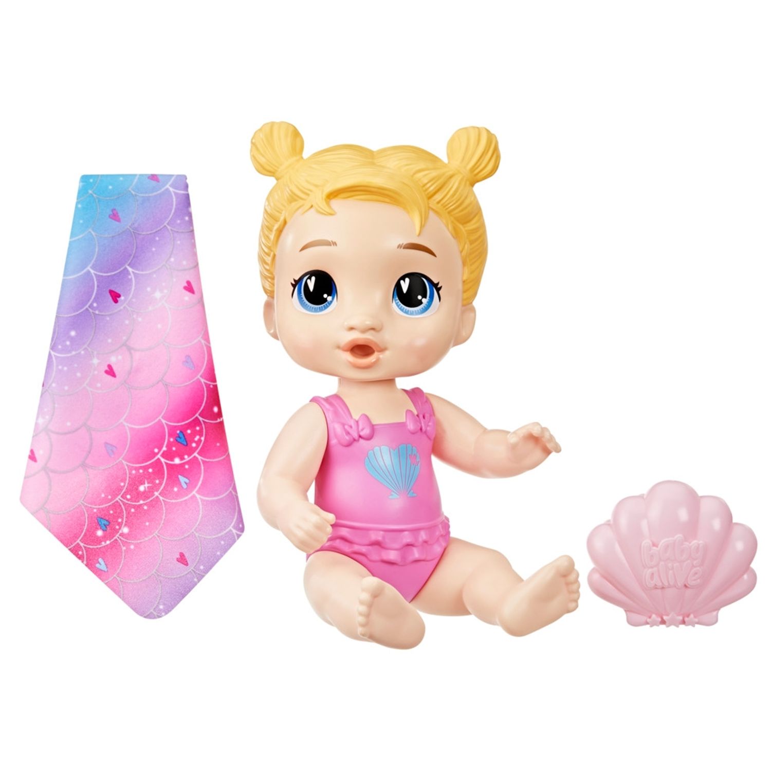 Muñeca Baby Alive Chapuzón De Sirena Harper Hugs