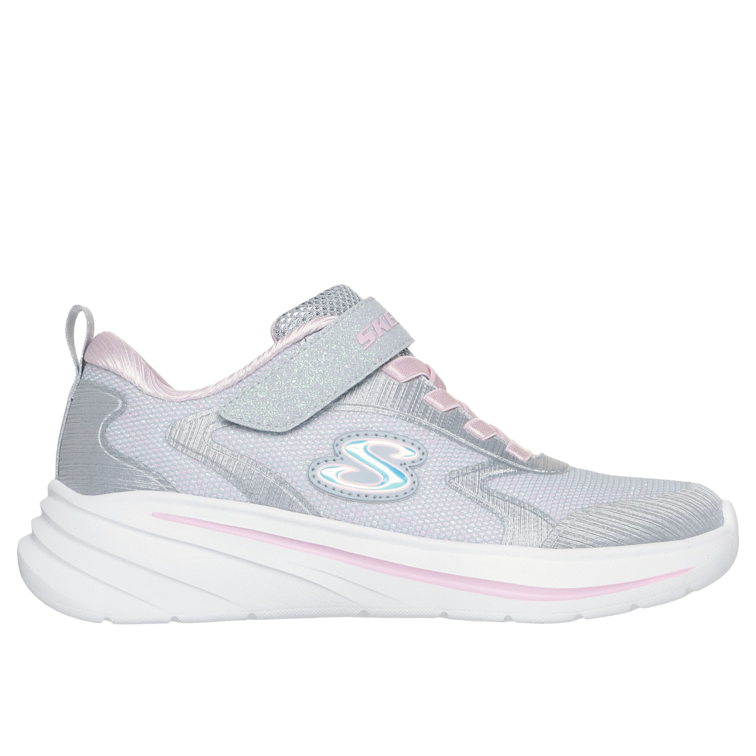 Zapatillas Urbanas Skechers Niña Wave 92 303557L Gris