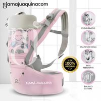 Canguro para Bebé Ballenita 3 en 1  ROSA