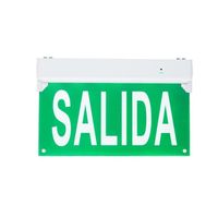 Señal de salida emergencia 3W 180 minutos duración sin switch ni enchufe