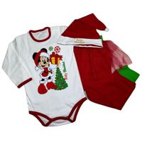 CONJUNTO NAVIDAD DE BEBE TALLA  4