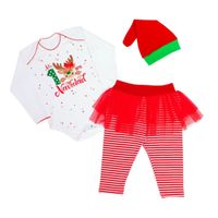 CONJUNTO NAVIDAD DE BEBE TALLA 2