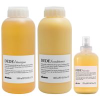 Daily Shampoo 1000ml + Acondicionador + Spray Hair Mist Davines Dede