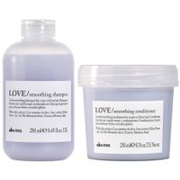 Shampoo Anti Frizz 250ml + Acondicionador Davines Love Smoothing