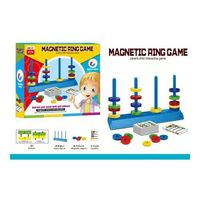 JUEGO DE ANILLOS MAGNETICO COLORIDO