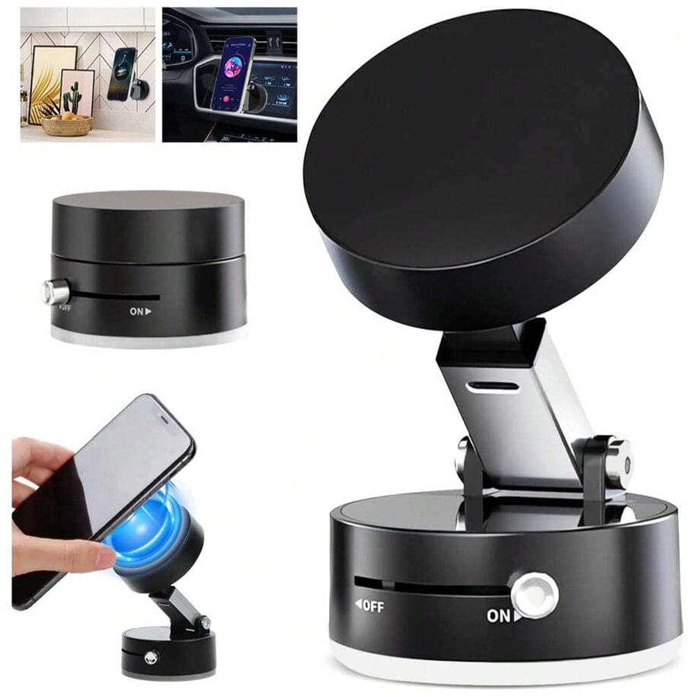 Holder Magnético Plegable Auto Casa Para Celular Con Succion