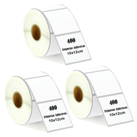 Etiqueta Termica Adhesiva 10x12cm Pack 3 Rollos