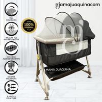 Cuna Colecho con Capota «CUTE» Edición Limitada Negro