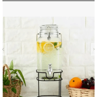 Dispensador De Vidrio Moderno transparente