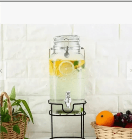 Dispensador De Vidrio Moderno transparente