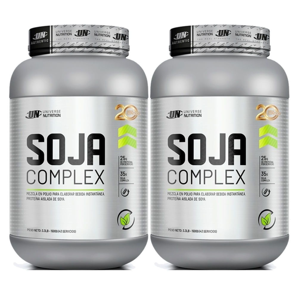 Soja Complex 1.5 Kg Chocolate Pack X2