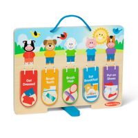 Tablero De Responsabilidades Y Rutinas De Madera Melissa & Doug