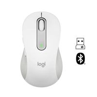 Mouse Logitech Signature M650 Silent Large Wireless/Bluetooth Blanco