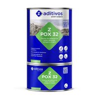 Puente de adherencia epóxico para anclajes y reparación Zpox 32 A+B 1kg
