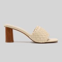 Sandalias Malabar Mujer Trenza Ecru