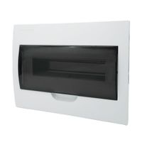 Tablero Empotrable PVC con tapa 12 polos