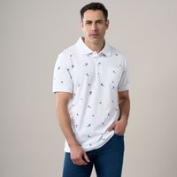 Polo Hombre Madison Palmeras Bolsillo Jersey
