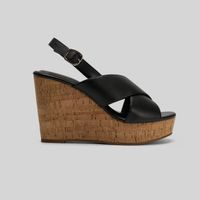 Sandalias Malabar Mujer Cruzcorch Negro